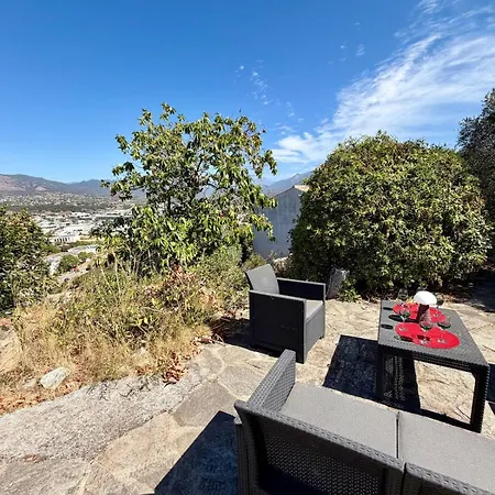 Apartment Grand - Terrasse Et Jardin - Vue Mont Gozzi Ajaccio (Corsica)